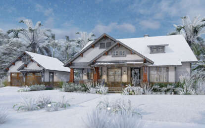 Craftsman House Plan #9401-00117 Elevation Photo