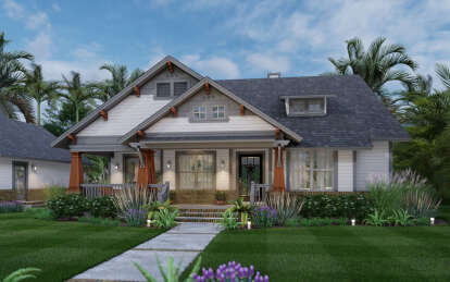Craftsman House Plan #9401-00117 Elevation Photo