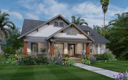 Craftsman House Plan #9401-00117 Elevation Photo
