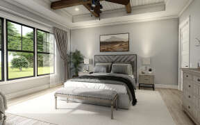 Modern Farmhouse House Plan #009-00337 Additional Photo