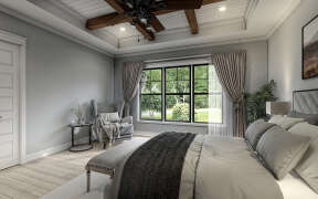 Modern Farmhouse House Plan #009-00337 Additional Photo