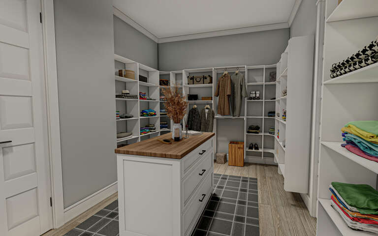 Modern Farmhouse House Plan #009-00337 Additional Photo