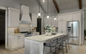Modern Farmhouse House Plan #009-00337 Additional Photo