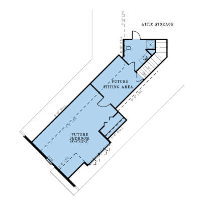 Optional Second Floor for House Plan #8318-00341