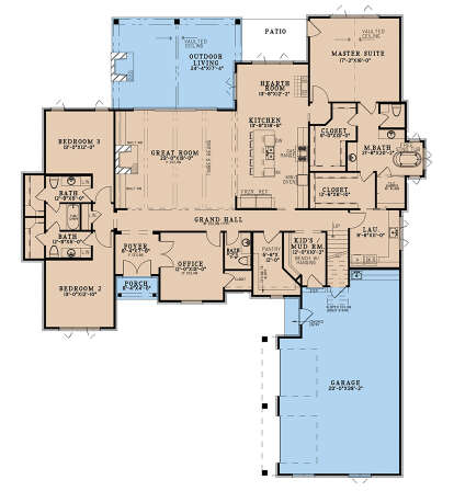 Main Floor  for House Plan #8318-00342