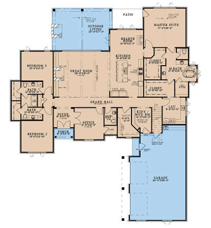 Main Floor  for House Plan #8318-00342