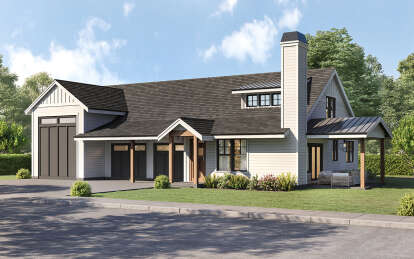 Barn House Plan #2464-00093 Elevation Photo