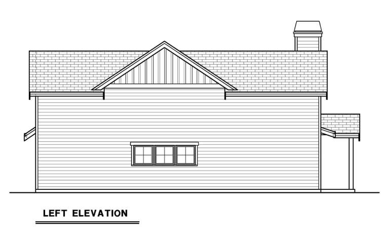 Barn House Plan #2464-00093 Elevation Photo