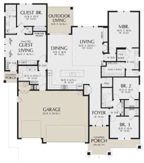 Main Floor  for House Plan #2559-00963