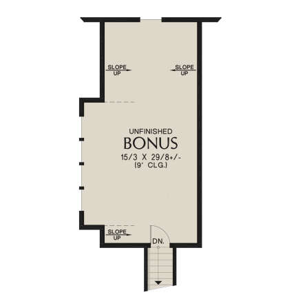 Bonus Room for House Plan #2559-00965