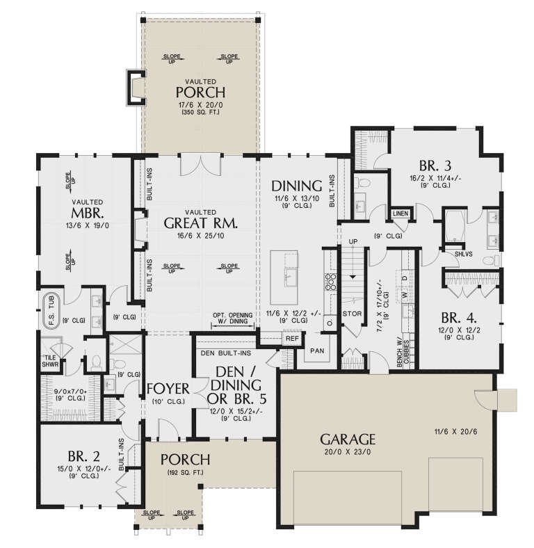 House Plan House Plan #28735 Drawing 1
