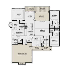 Main Floor  for House Plan #5445-00488