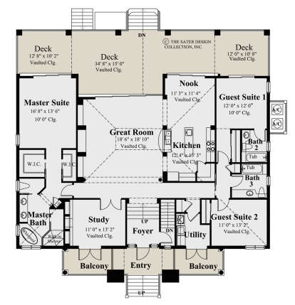 Main Floor  for House Plan #8436-00111
