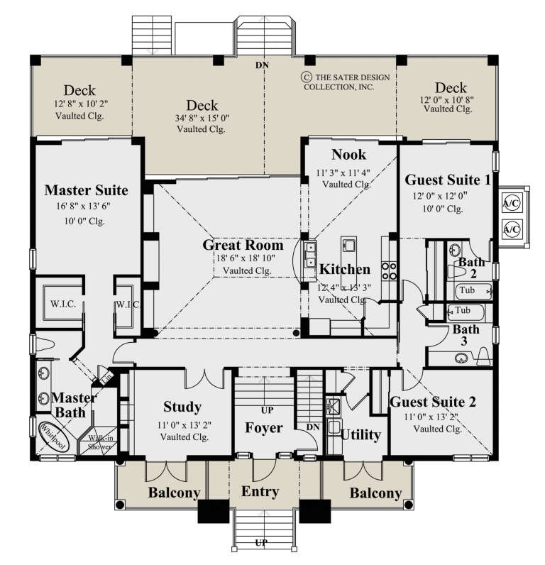 House Plan House Plan #28742 Drawing 1