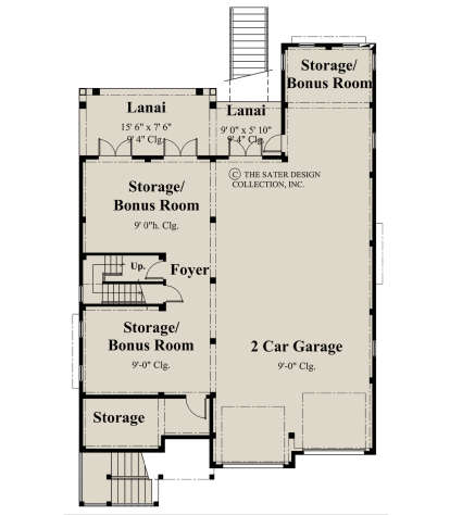 Basement for House Plan #8436-00112