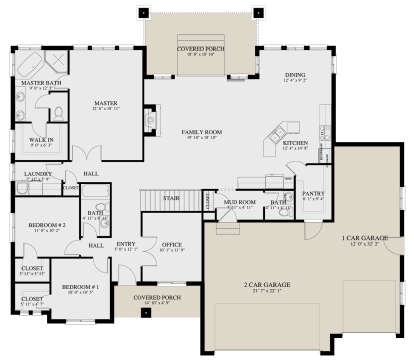 House Plan House Plan #28746 Drawing 1