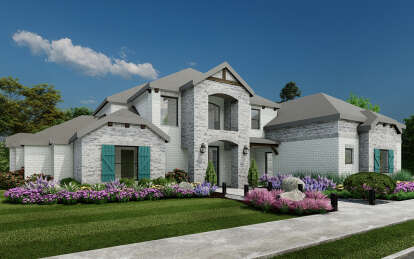 House Plan House Plan #28753 Angled Front Elevation