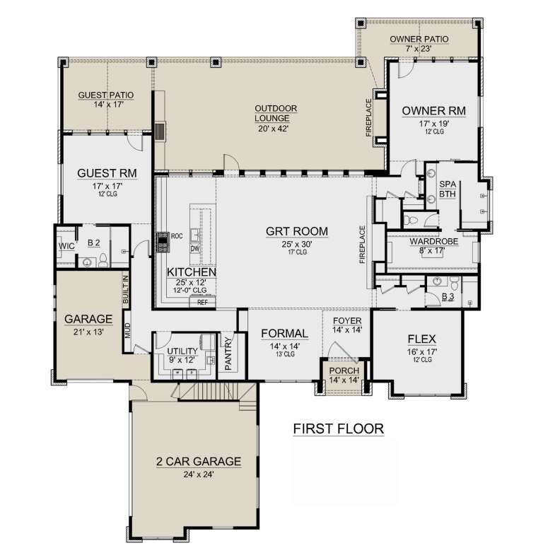 House Plan House Plan #28755 Drawing 1
