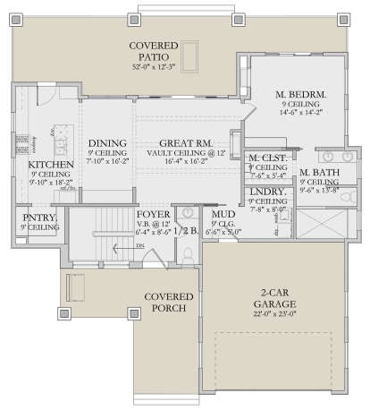 Main Floor  for House Plan #6422-00078