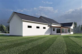 Modern Farmhouse House Plan #6422-00079 Elevation Photo