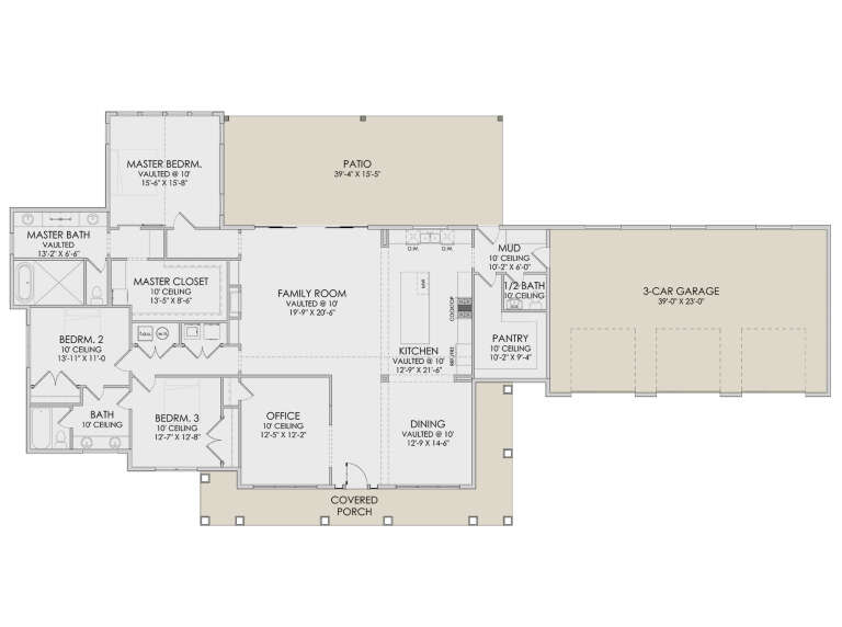 House Plan House Plan #28759 Drawing 1