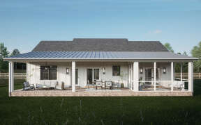 Modern Farmhouse House Plan #7174-00008 Elevation Photo