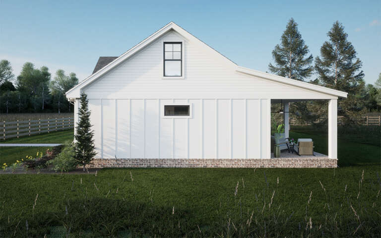 Modern Farmhouse House Plan #7174-00008 Elevation Photo