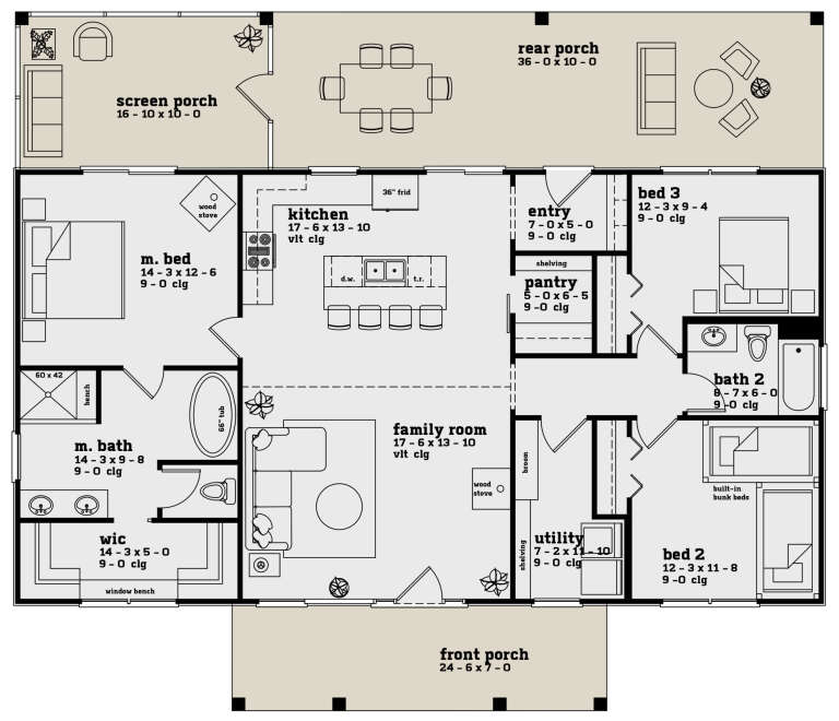 House Plan House Plan #28760 Drawing 1