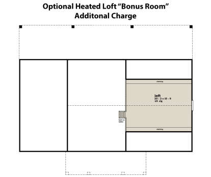 Second Floor for House Plan #7174-00008