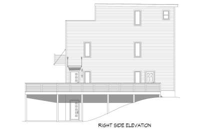 Modern House Plan #940-00723 Elevation Photo
