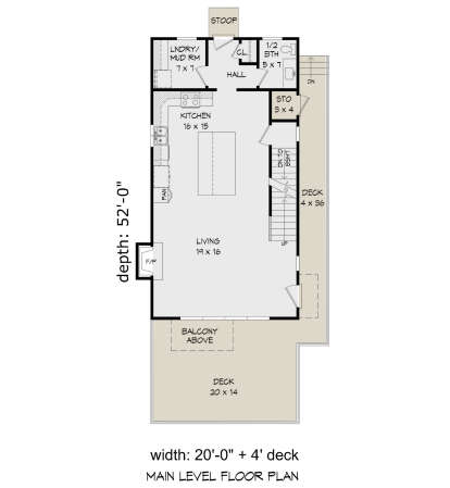 First Floor for House Plan #940-00723