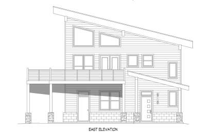 Modern House Plan #940-00725 Elevation Photo