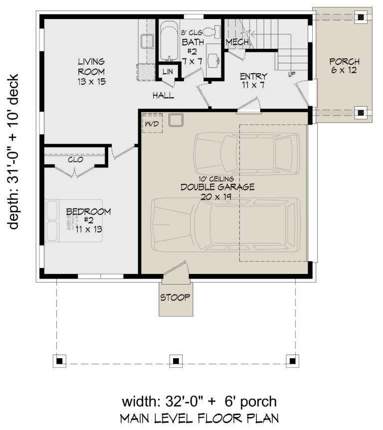 House Plan House Plan #28766 Drawing 1