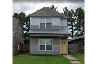 Narrow Lot House Plan #940-00727 Elevation Photo