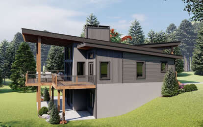 Mountain House Plan #940-00728 Elevation Photo