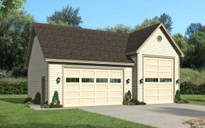 Country House Plan #940-00729 Elevation Photo