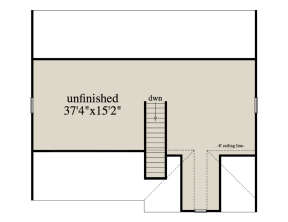 Second Floor for House Plan #957-00078