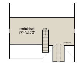 Second Floor for House Plan #957-00078