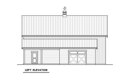 Barn House Plan #2464-00094 Elevation Photo