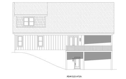 Mountain House Plan #940-00730 Elevation Photo