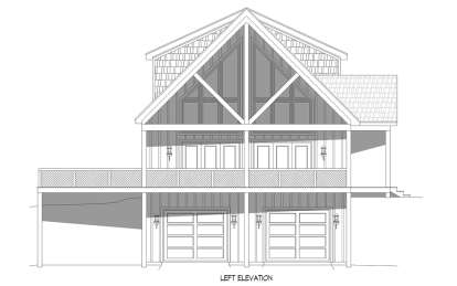 Mountain House Plan #940-00730 Elevation Photo