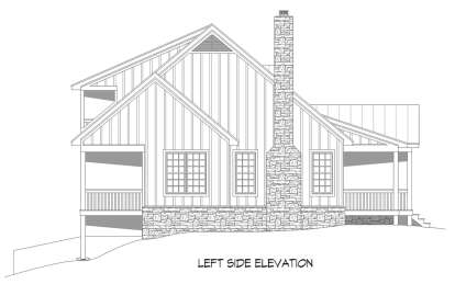 Mountain House Plan #940-00731 Elevation Photo