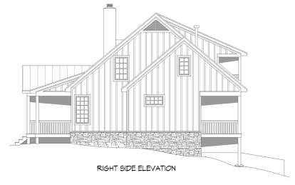 Mountain House Plan #940-00731 Elevation Photo
