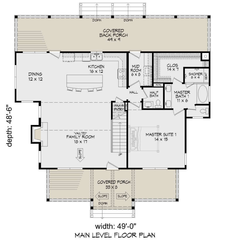 House Plan House Plan #28773 Drawing 1