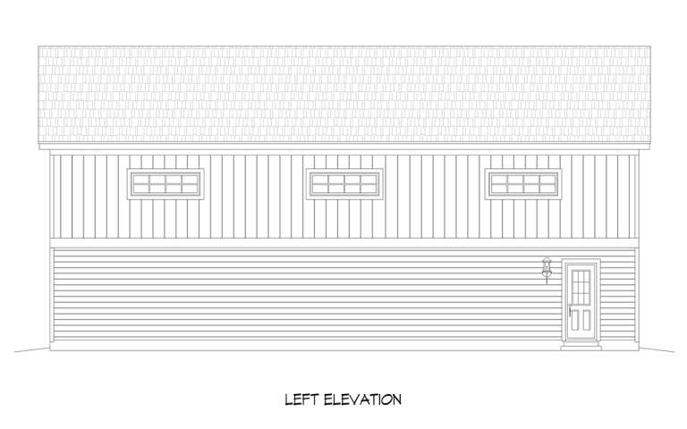 Lake Front House Plan #940-00733 Elevation Photo