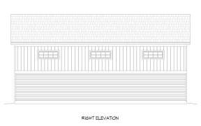 Lake Front House Plan #940-00733 Elevation Photo