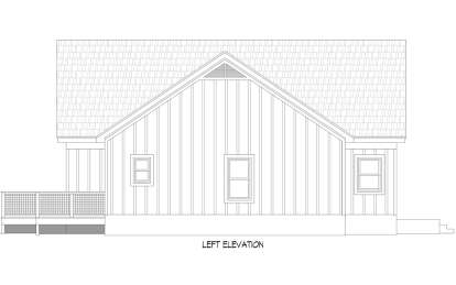 Lake Front House Plan #940-00736 Elevation Photo