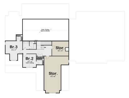 Second Floor for House Plan #963-00751