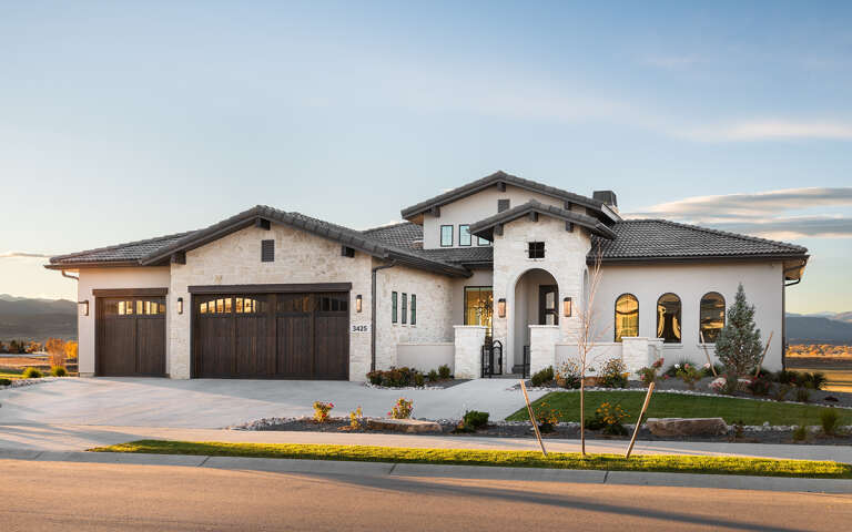 Mediterranean House Plan #5631-00212 Elevation Photo