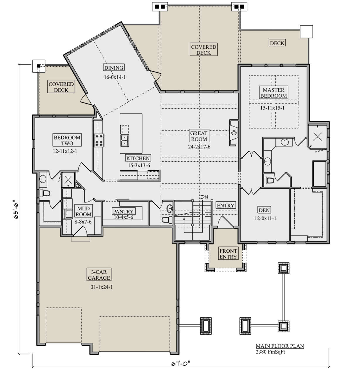 Main Floor  for House Plan #5631-00212